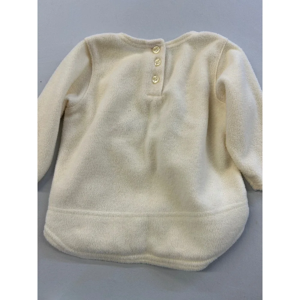Vintage Old Navy Winter Set 12-18 Months Fleece Top Cotton Pants